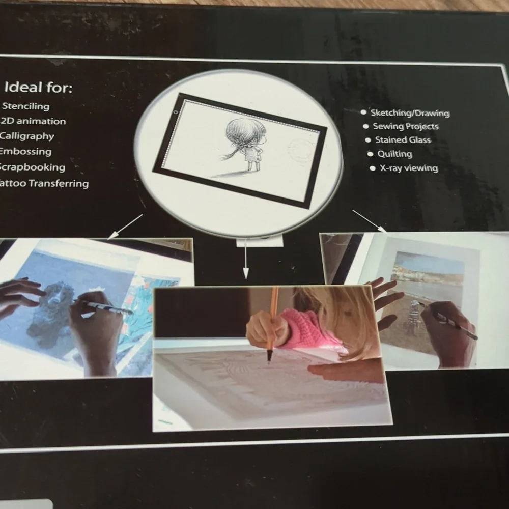 Led adjustable illuminated teaching light box - Picture 4 of 10
